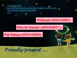 proudly present