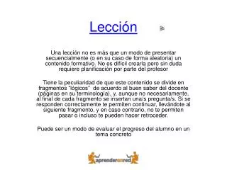 lecci n