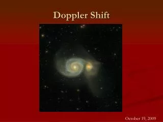 Doppler Shift