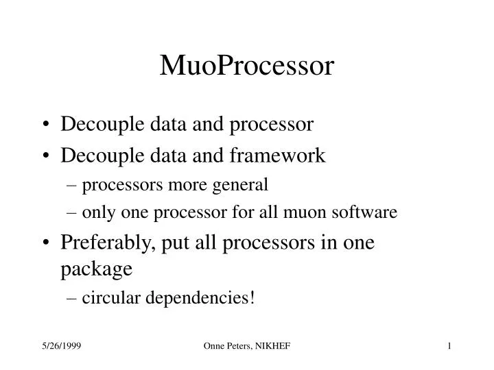 muoprocessor