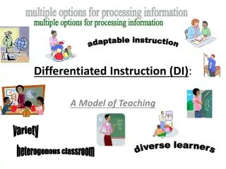 Differentiated Instruction (DI) :