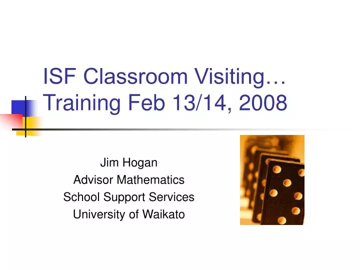 isf classroom visiting training feb 13 14 2008