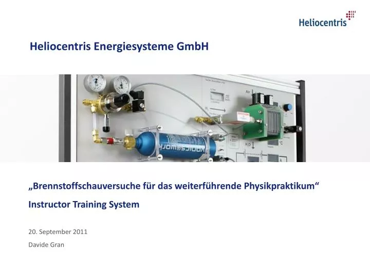 Ppt Heliocentris Energiesysteme Gmbh Powerpoint Presentation Free