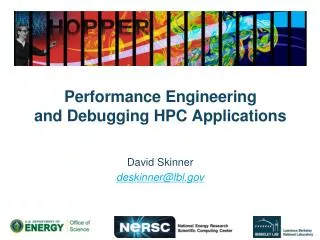 Performance Engineering and Debugging HPC Applications