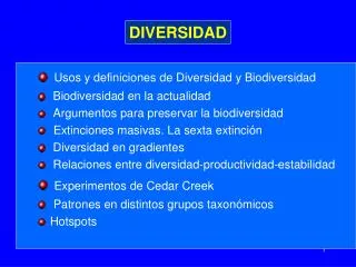 diversidad