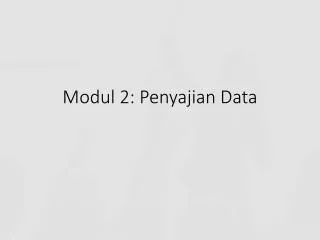 modul 2 penyajian data