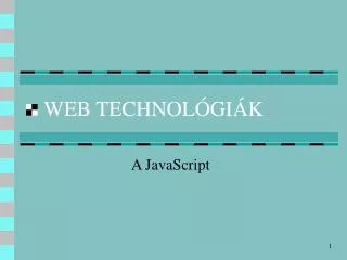web technol gi k
