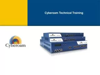 Cyberoam Technical Training
