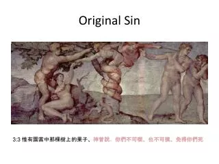 original sin