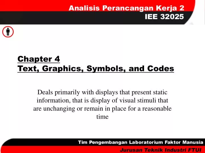 chapter 4 text graphics symbols and codes