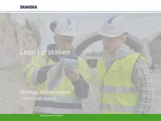 lean i praktiken