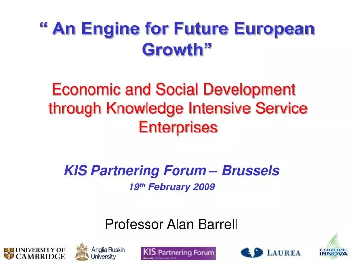 an engine for future european growth