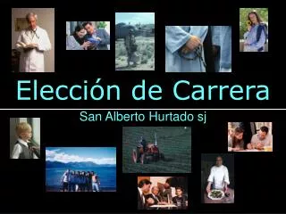 elecci n de carrera
