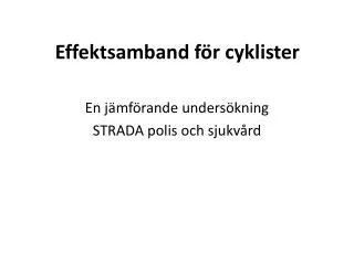 effektsamband f r cyklister