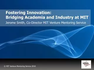 Fostering Innovation: Bridging Academia and Industry at MIT