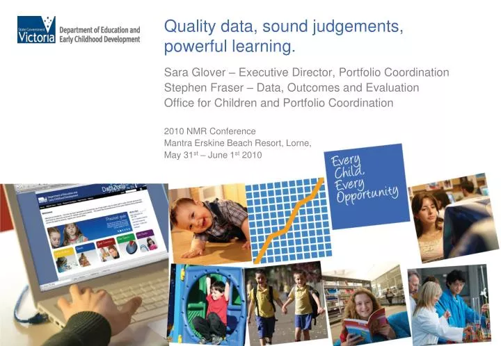 quality data sound judgements powerful learning