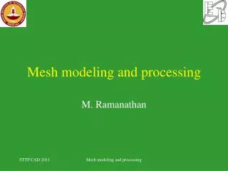 Mesh modeling and processing