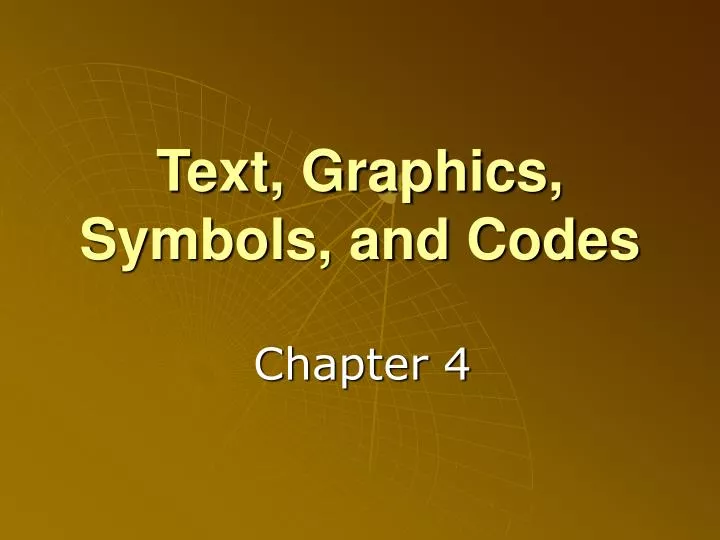 text graphics symbols and codes