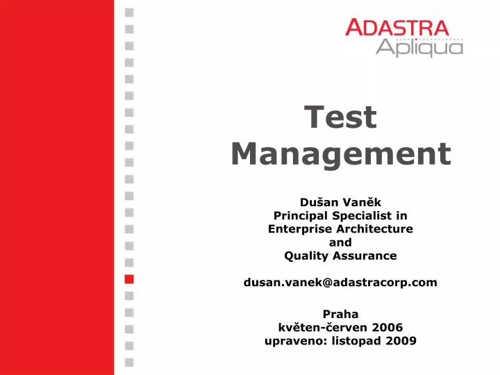 test management