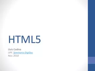 html5