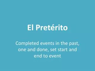 el pret rito