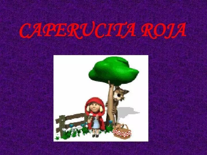 caperucita roja