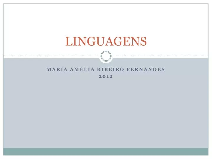 linguagens