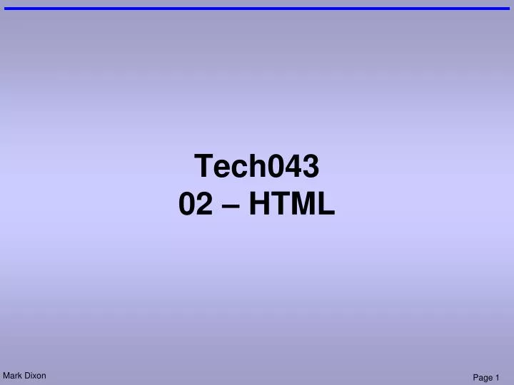 tech043 02 html