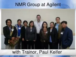 NMR Group at Agilent