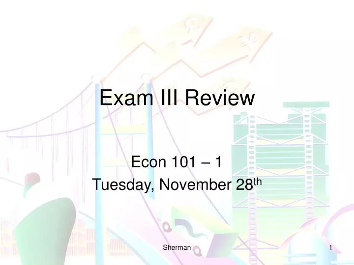 exam iii review