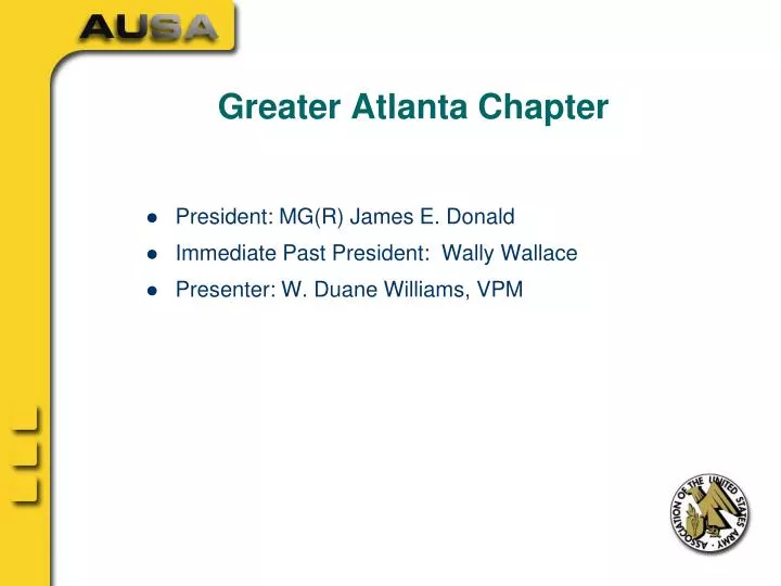 greater atlanta chapter