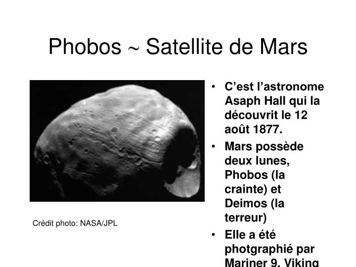 phobos satellite de mars