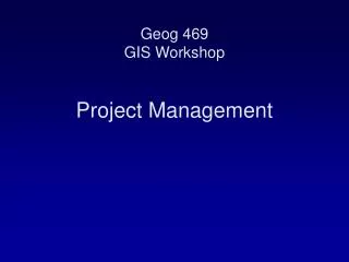 geog 469 gis workshop