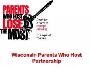 Wisconsin Parents Who Host Partnership