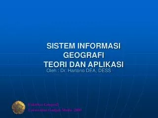 sistem informasi geografi teori dan aplikasi