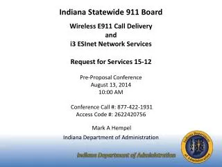 Indiana Department of Administration