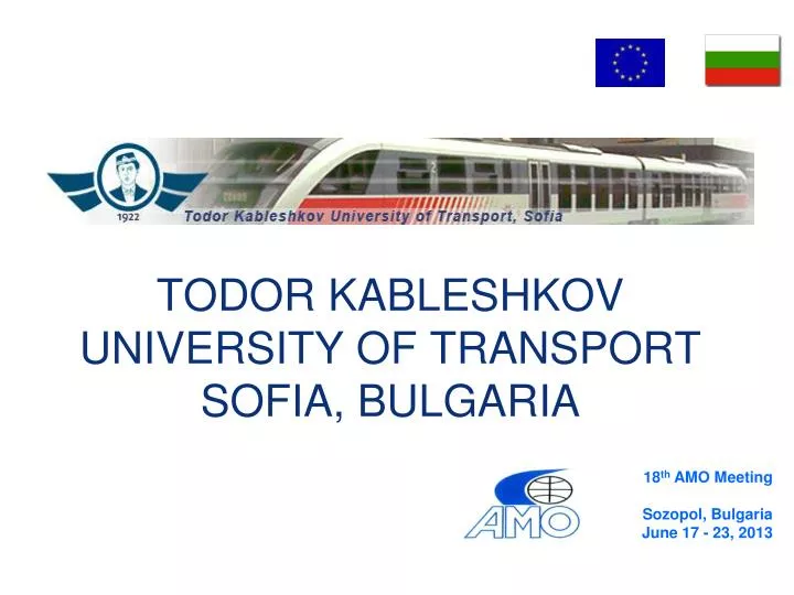 todor kableshkov university of transport sofia bulgaria