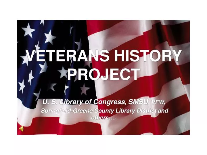 veterans history project