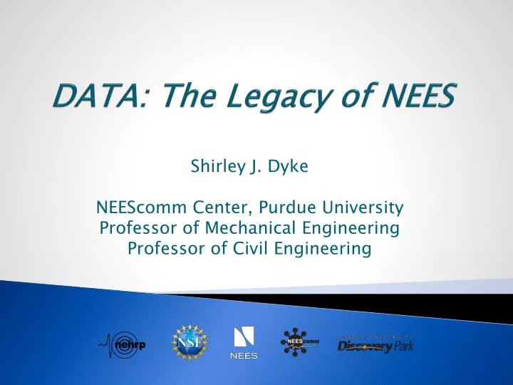 data the legacy of nees