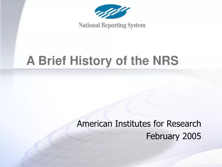american institutes for research february 2005
