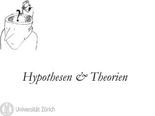 hypothesen theorien