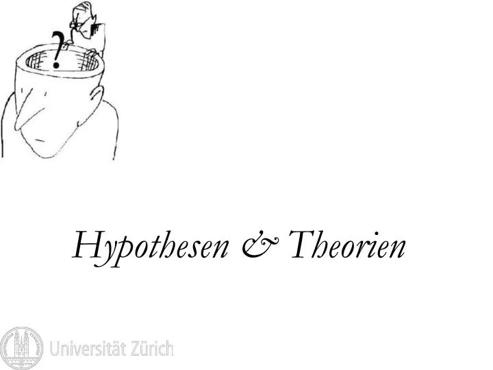 hypothesen theorien
