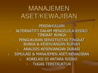 manajemen aset kewajiban