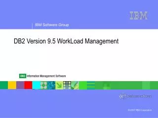 db2 version 9 5 workload management