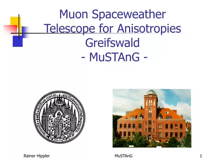 muon spaceweather telescope for anisotropies greifswald mustang