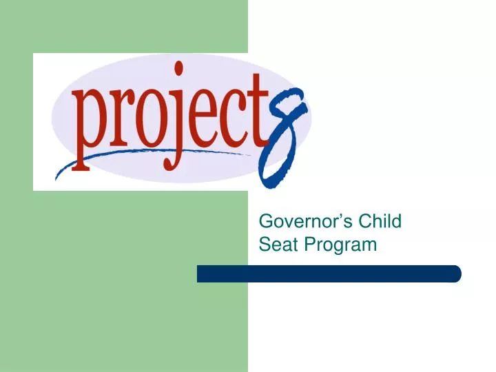 governor s child seat program
