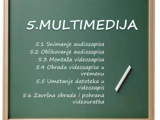 5 multimedija