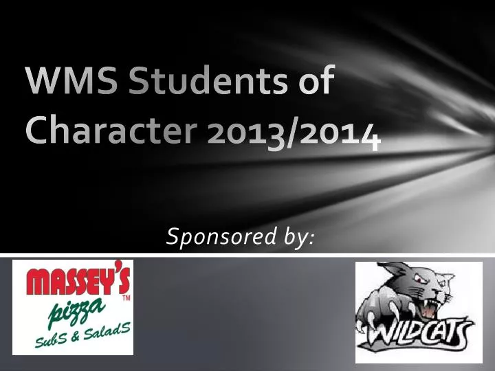 wms students of character 2013 2014