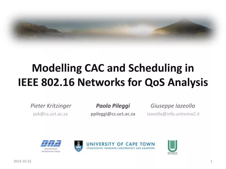 modelling cac and scheduling in ieee 802 16 networks for qos analysis