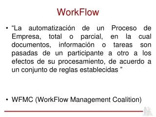 workflow